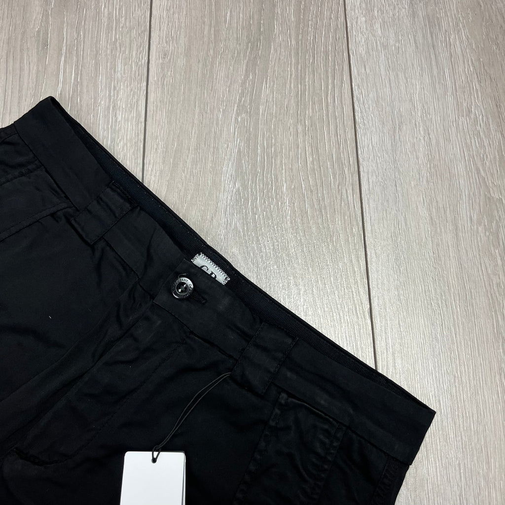 CP Company Cargo Trousers - Black Ironleague