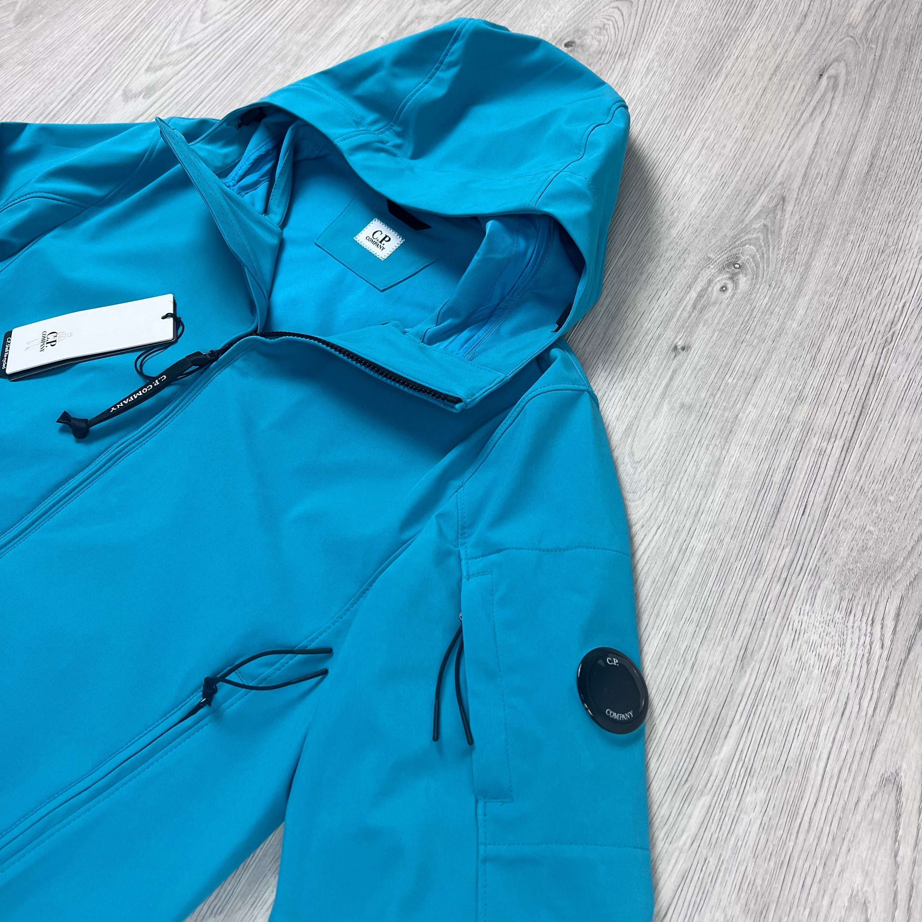 CP Company Shell Jacket - Tile Blue Ironleague