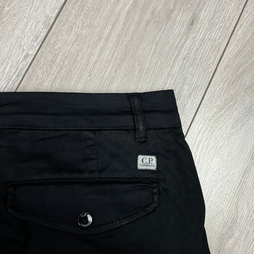 CP Company Cargo Trousers - Black Ironleague