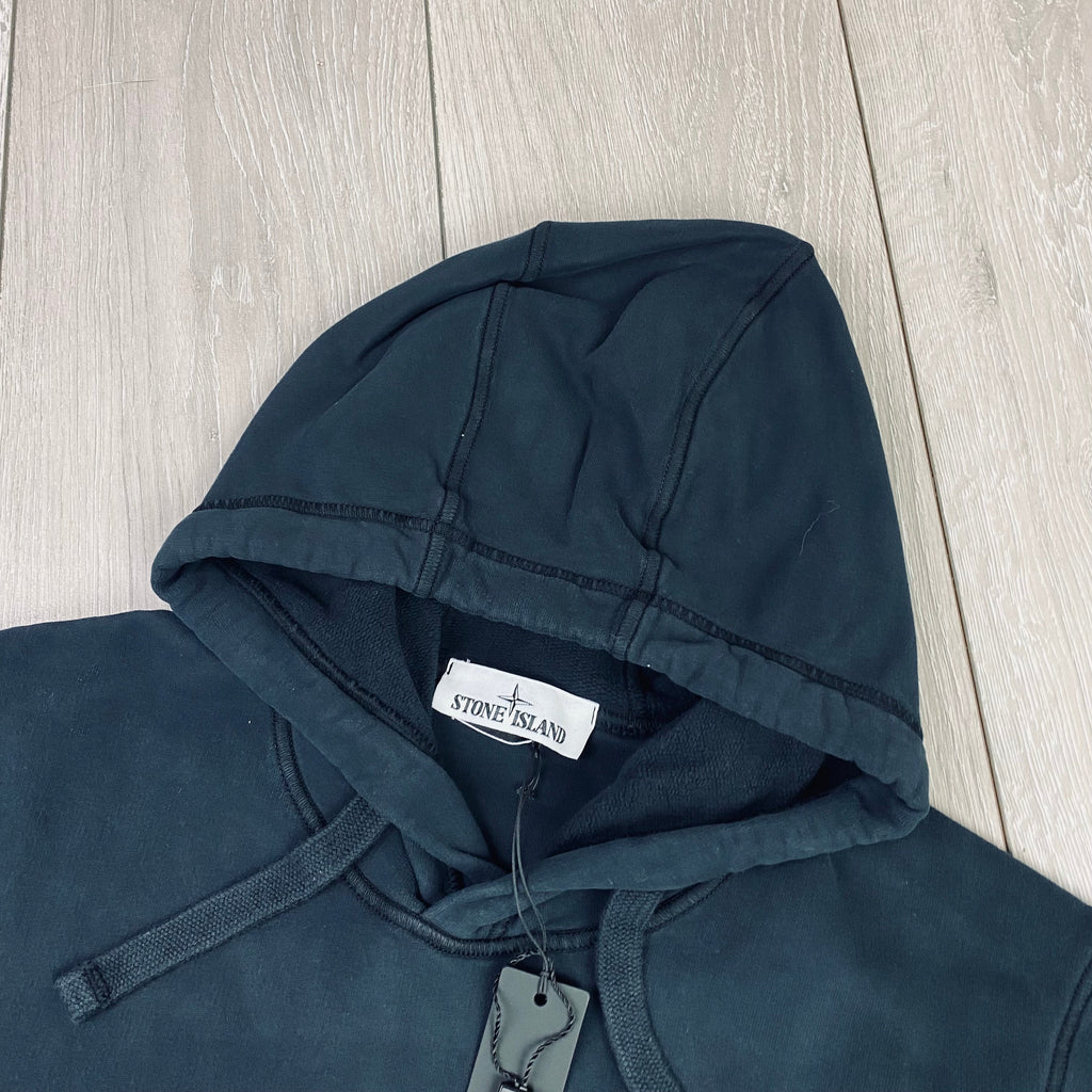 Stone Island Dyed Hoodie - Navy Ironleague