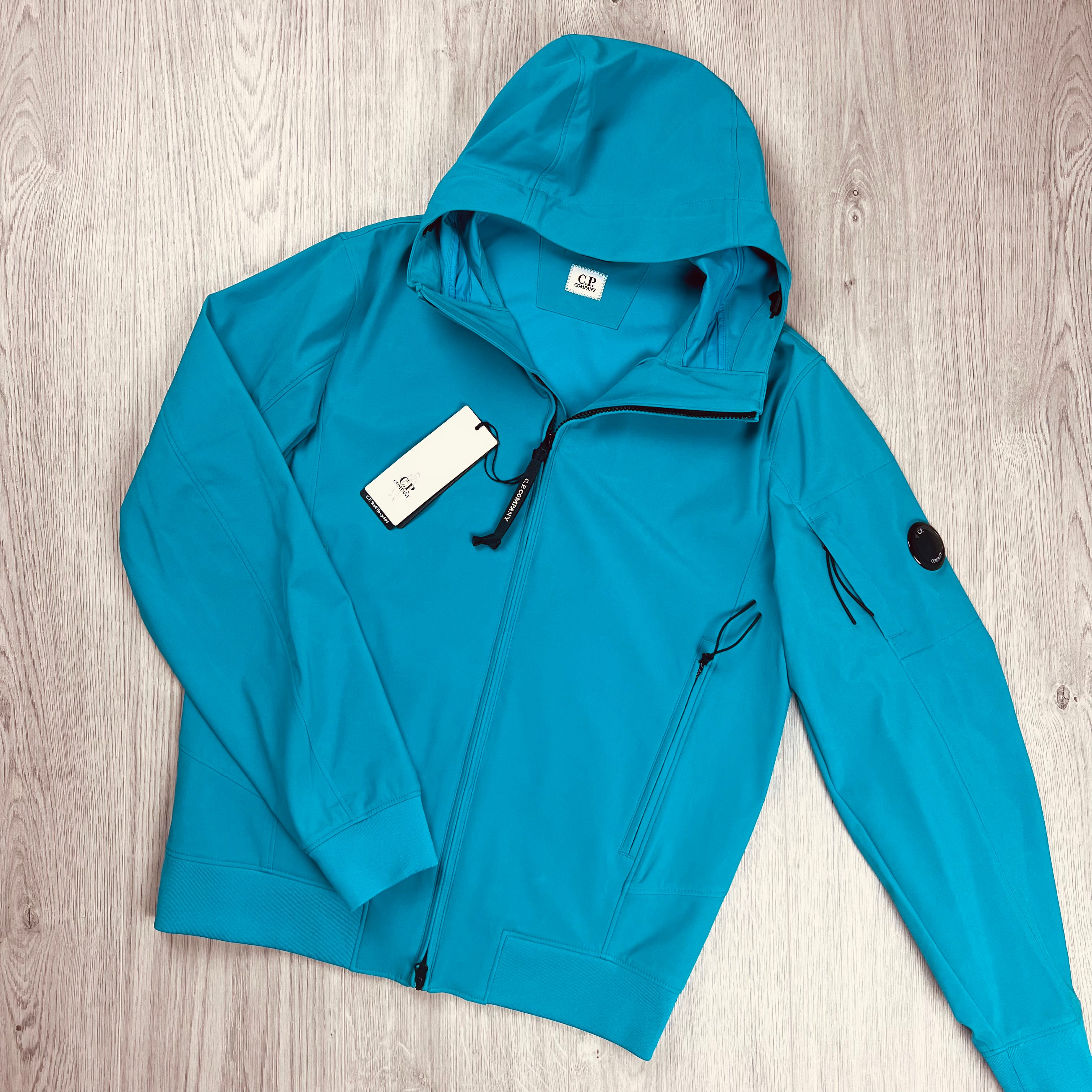 CP Company Shell Jacket - Tile Blue Ironleague