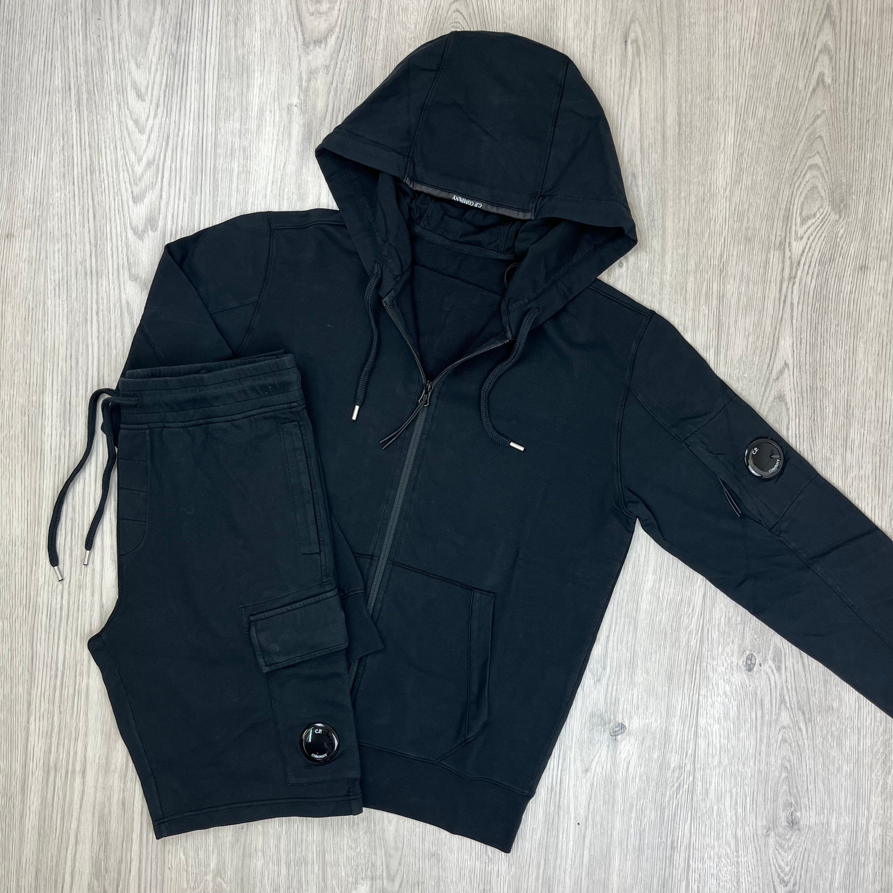 CP Company Tracksuit - Black Ironleague