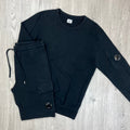 CP Company Tracksuit - Black Ironleague