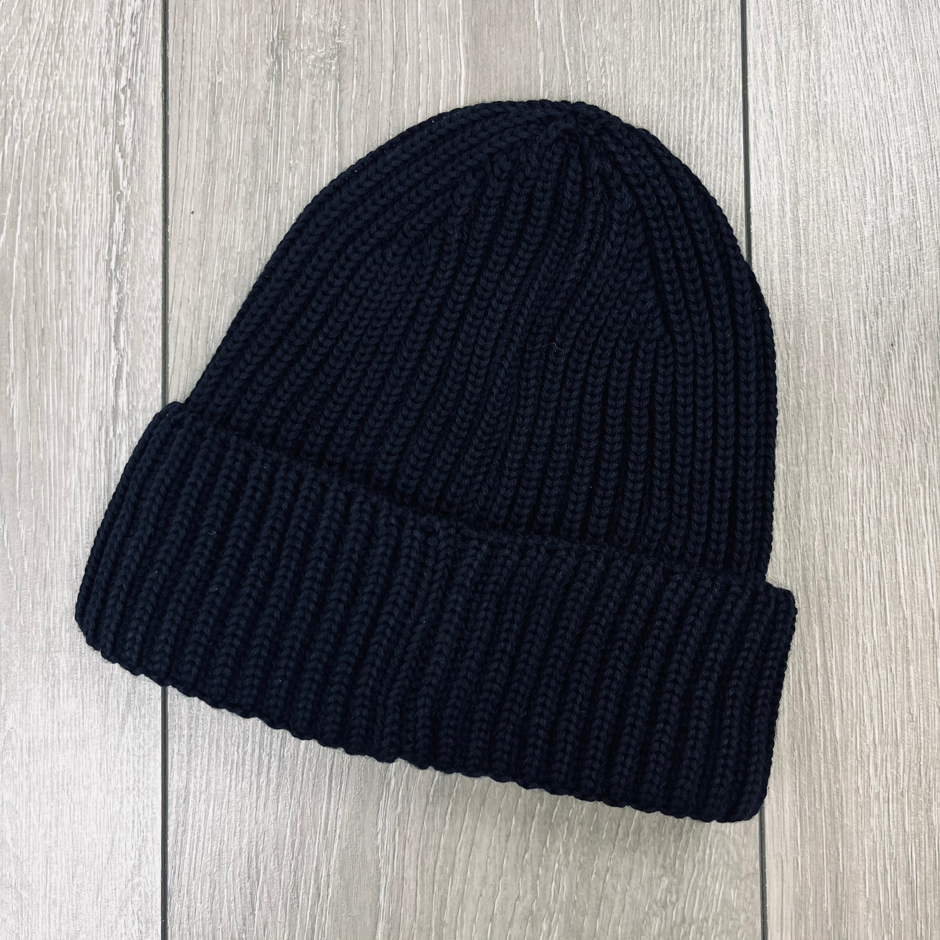 CP Company Goggle Beanie - Navy Ironleague