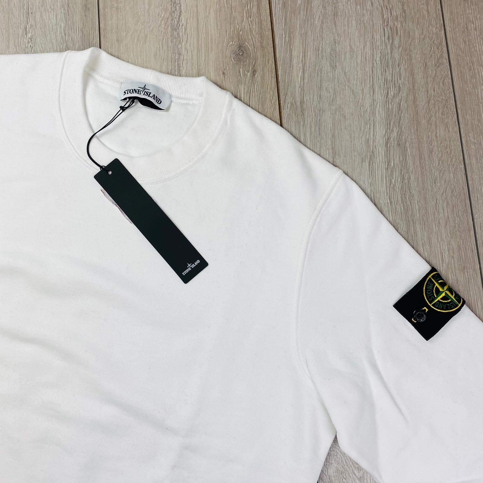 Stone Island Dyed Sweatshirt - White Ironleague