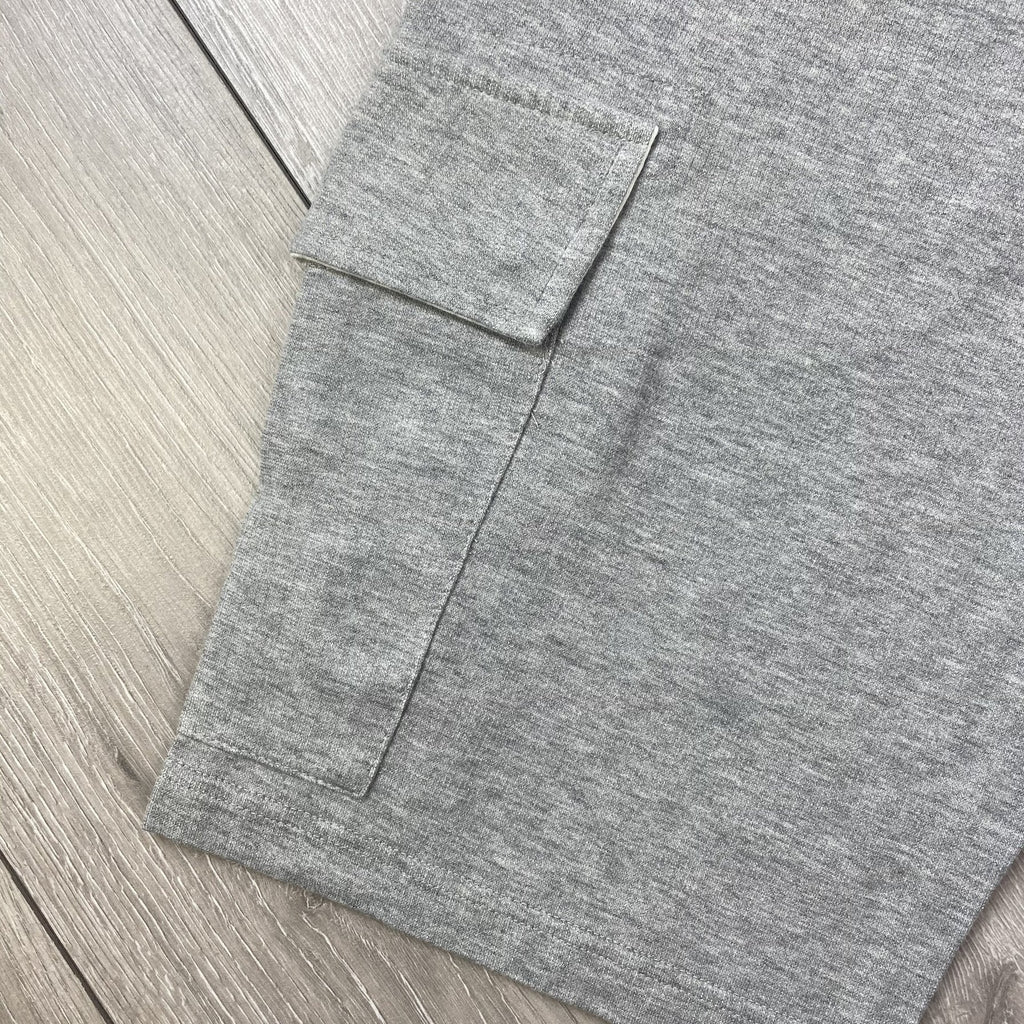 CP Company Jersey Shorts - Grey Ironleague