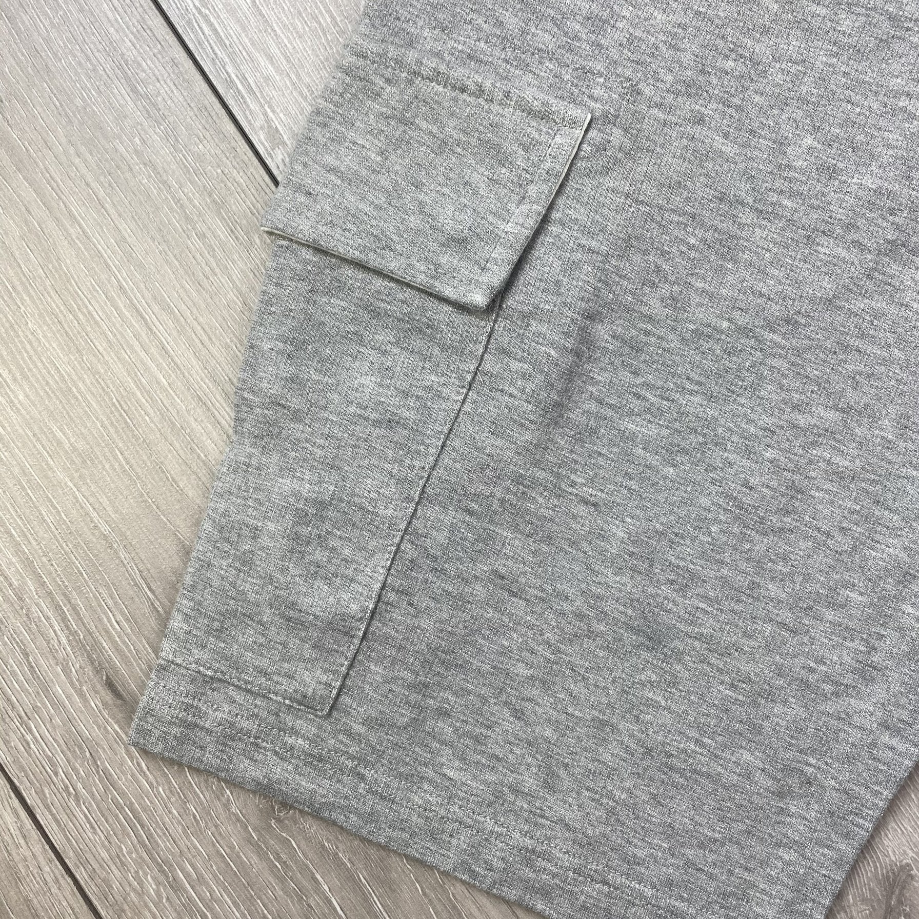 CP Company Jersey Shorts - Grey Ironleague