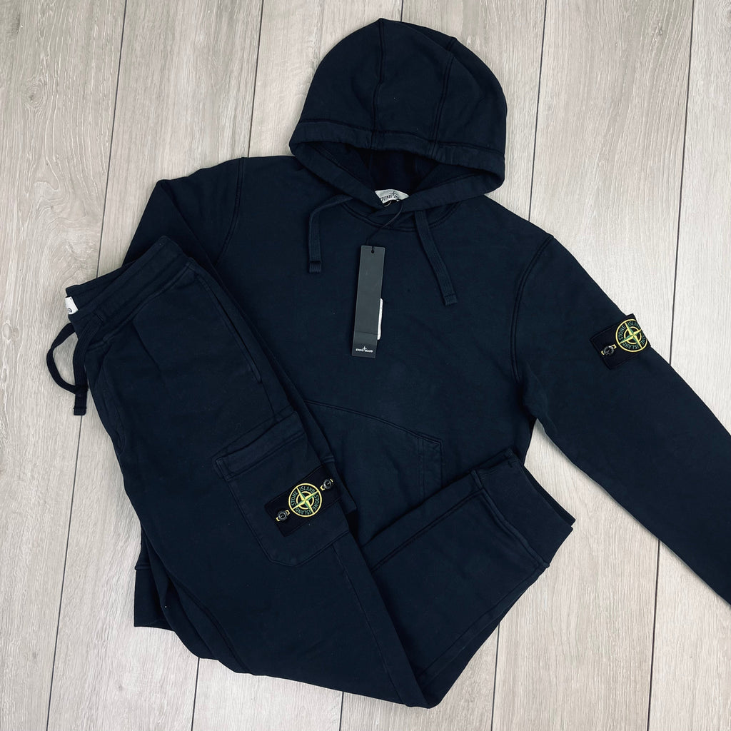 Stone Island Tracksuit - Navy Ironleague