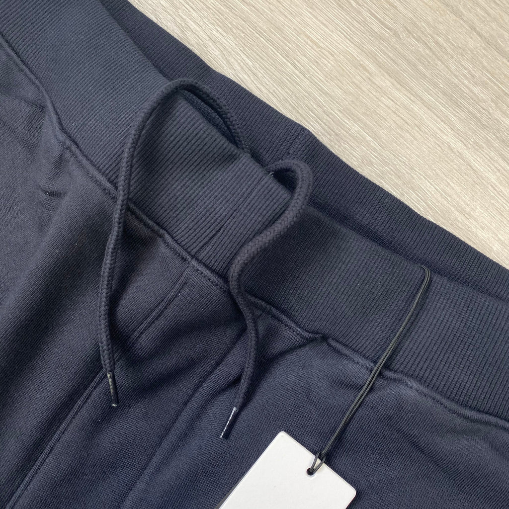 CP Company Raised Fleece Sweatpants - Navy Ironleague