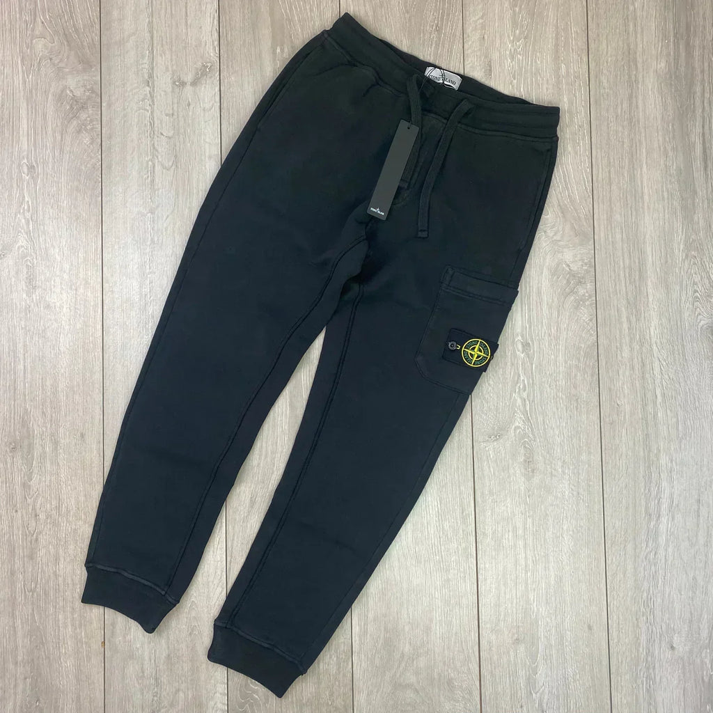 Stone Island Tracksuit - Black Ironleague