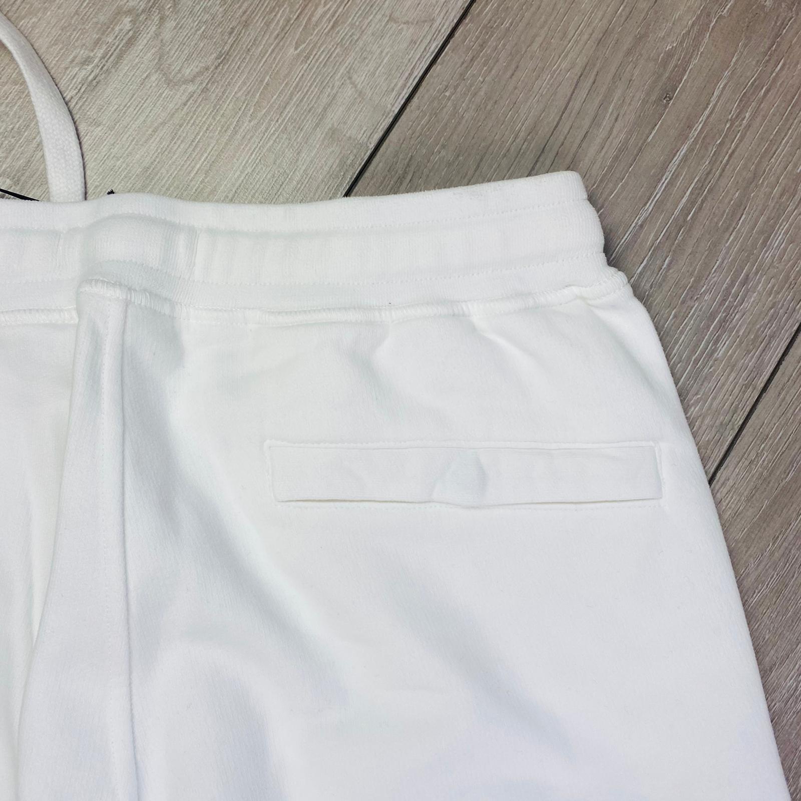 Stone Island Dyed Sweatpants - White Ironleague
