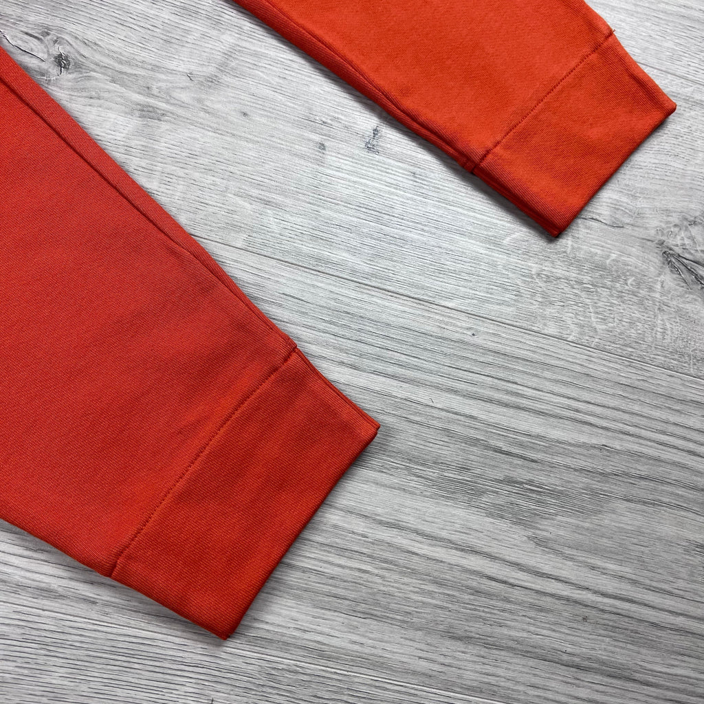 CP Company Raised Fleece Sweatpants - Pumpkin Ironleague