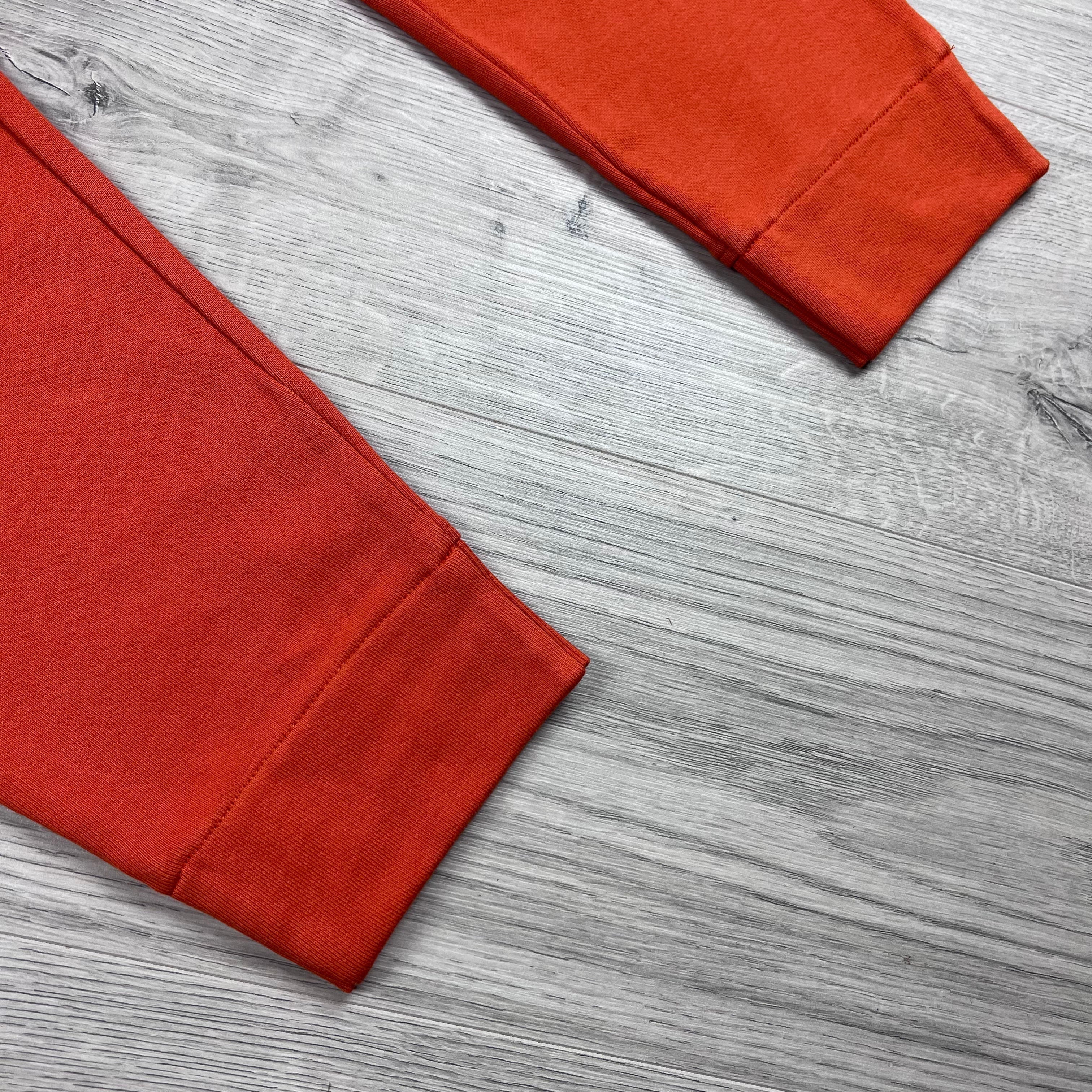 CP Company Raised Fleece Sweatpants - Pumpkin Ironleague