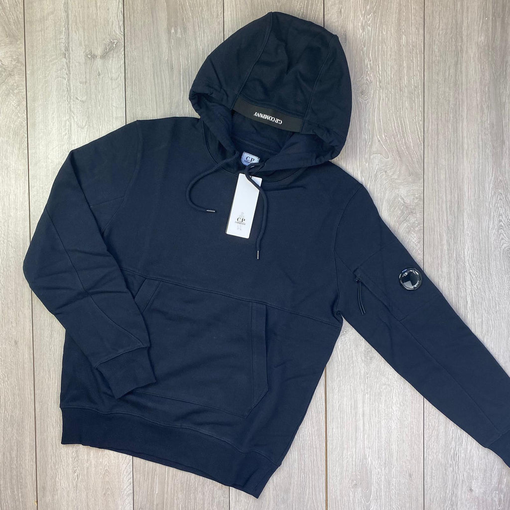 CP Company Raised Fleece Tracksuit - Navy Ironleague