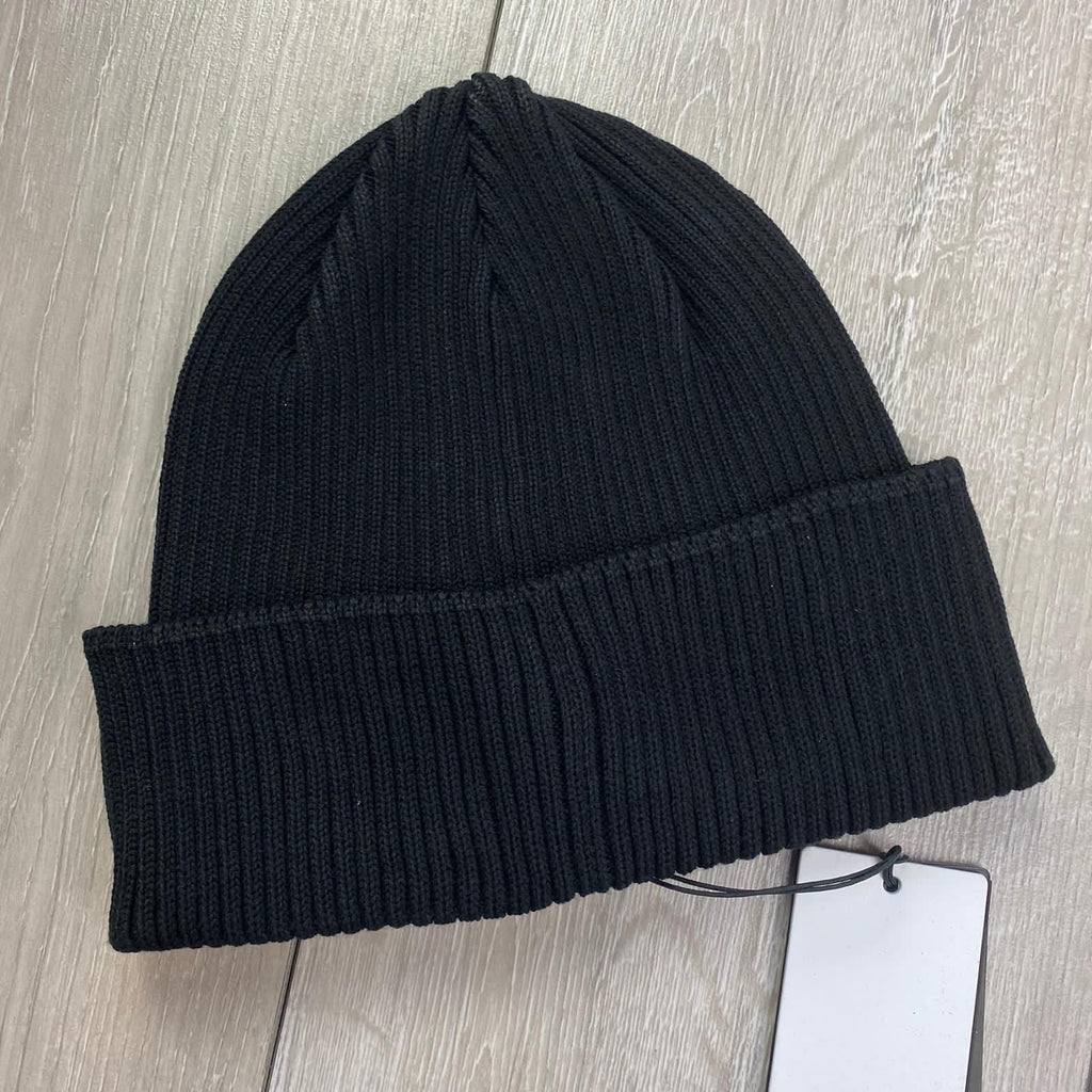 CP Company Goggle Beanie - Black Ironleague