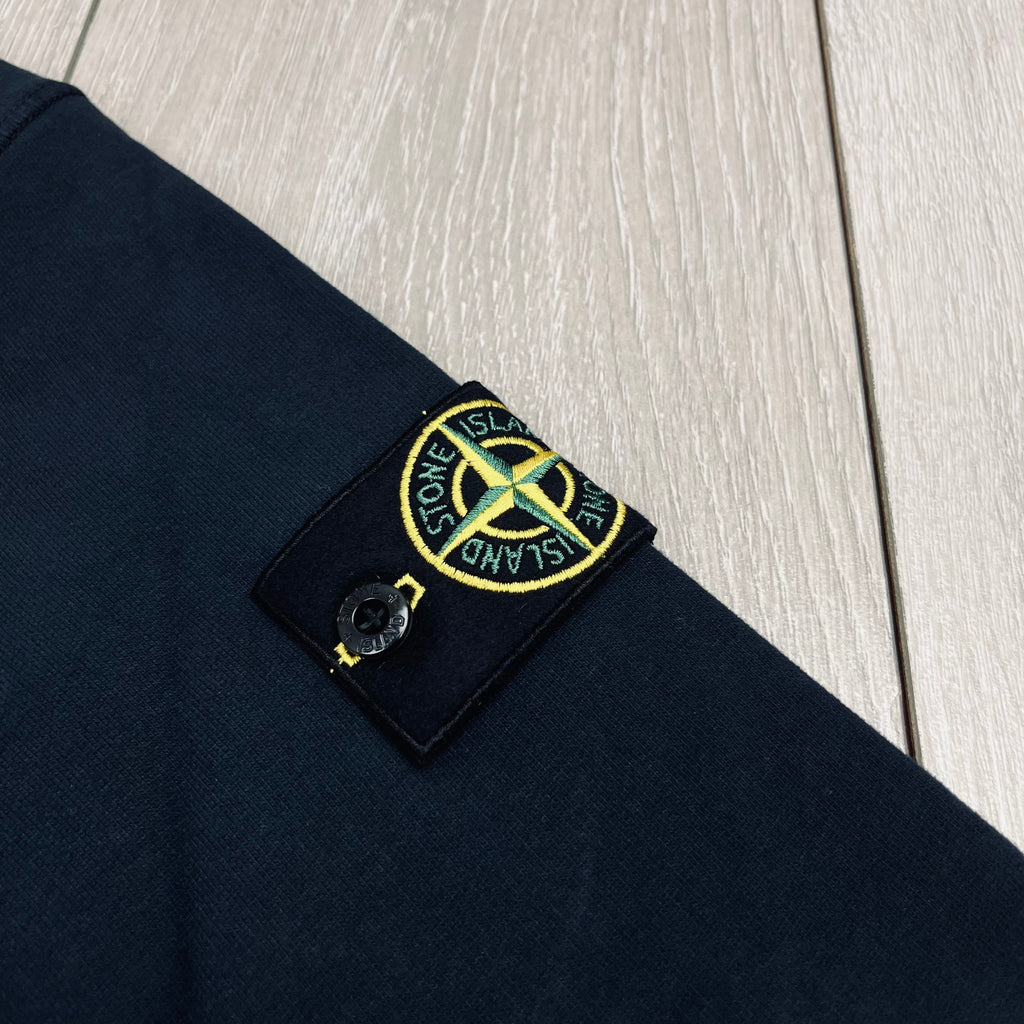 Stone Island Dyed Sweatshirt - Navy Ironleague