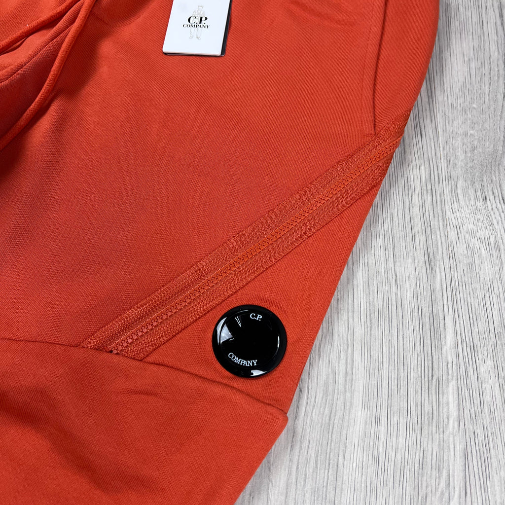 CP Company Raised Fleece Sweatpants - Pumpkin Ironleague