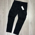 CP Company Cargo Trousers - Black Ironleague