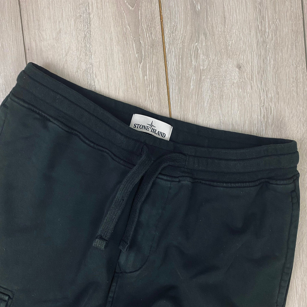 Stone Island Dyed Sweatpants - Black Ironleague