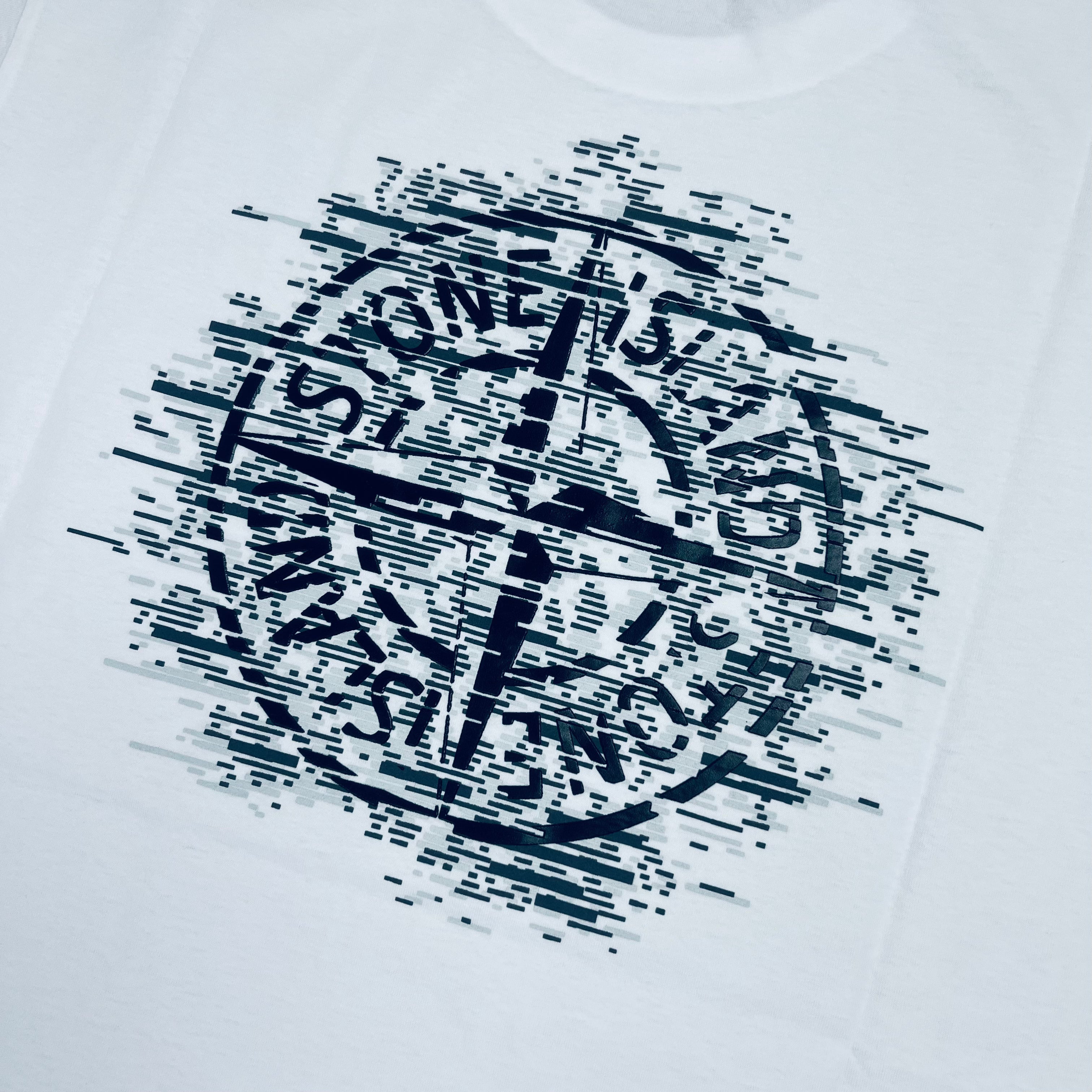 Stone Island Printed T-Shirt - White Ironleague