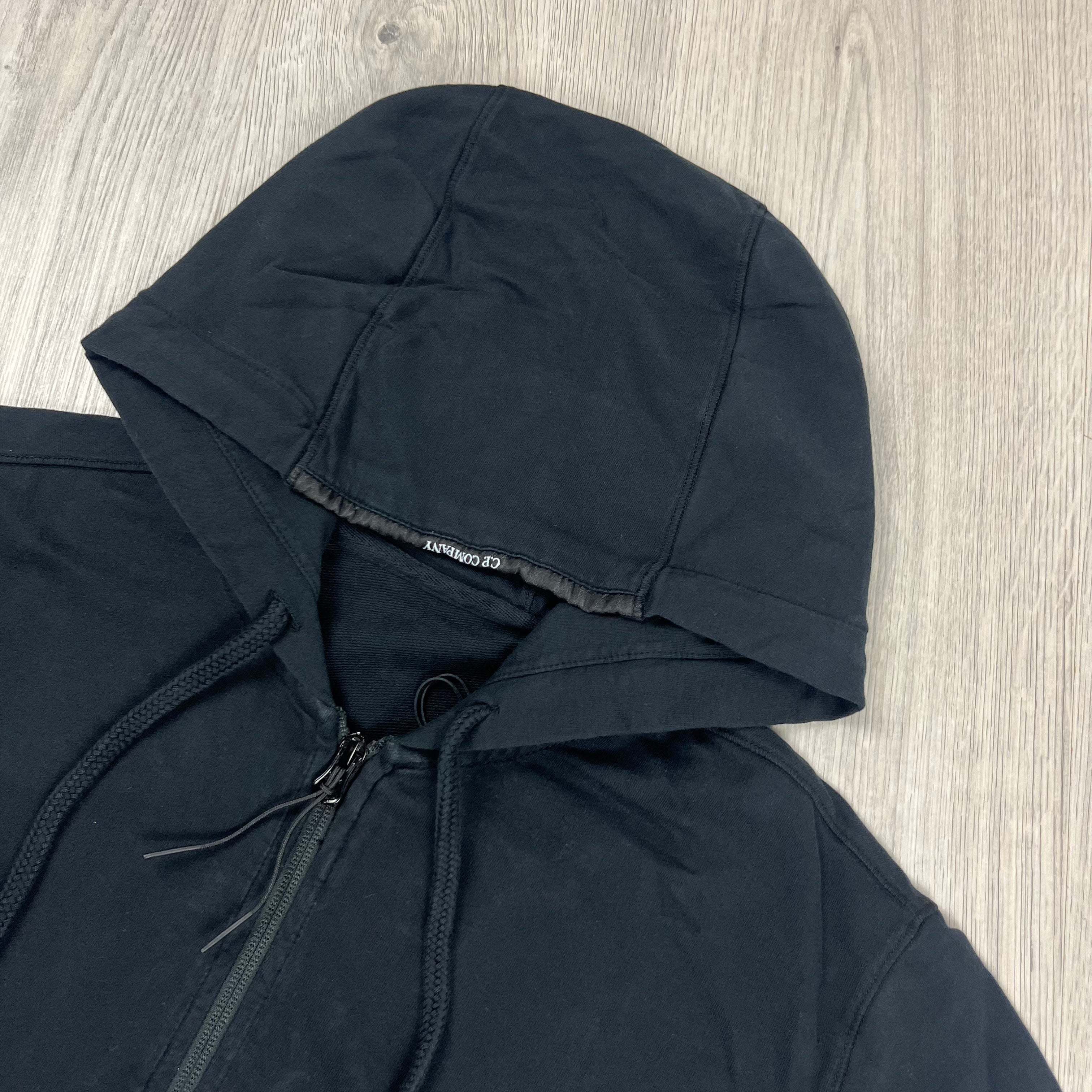 CP Company Zip Hoodie - Black Ironleague