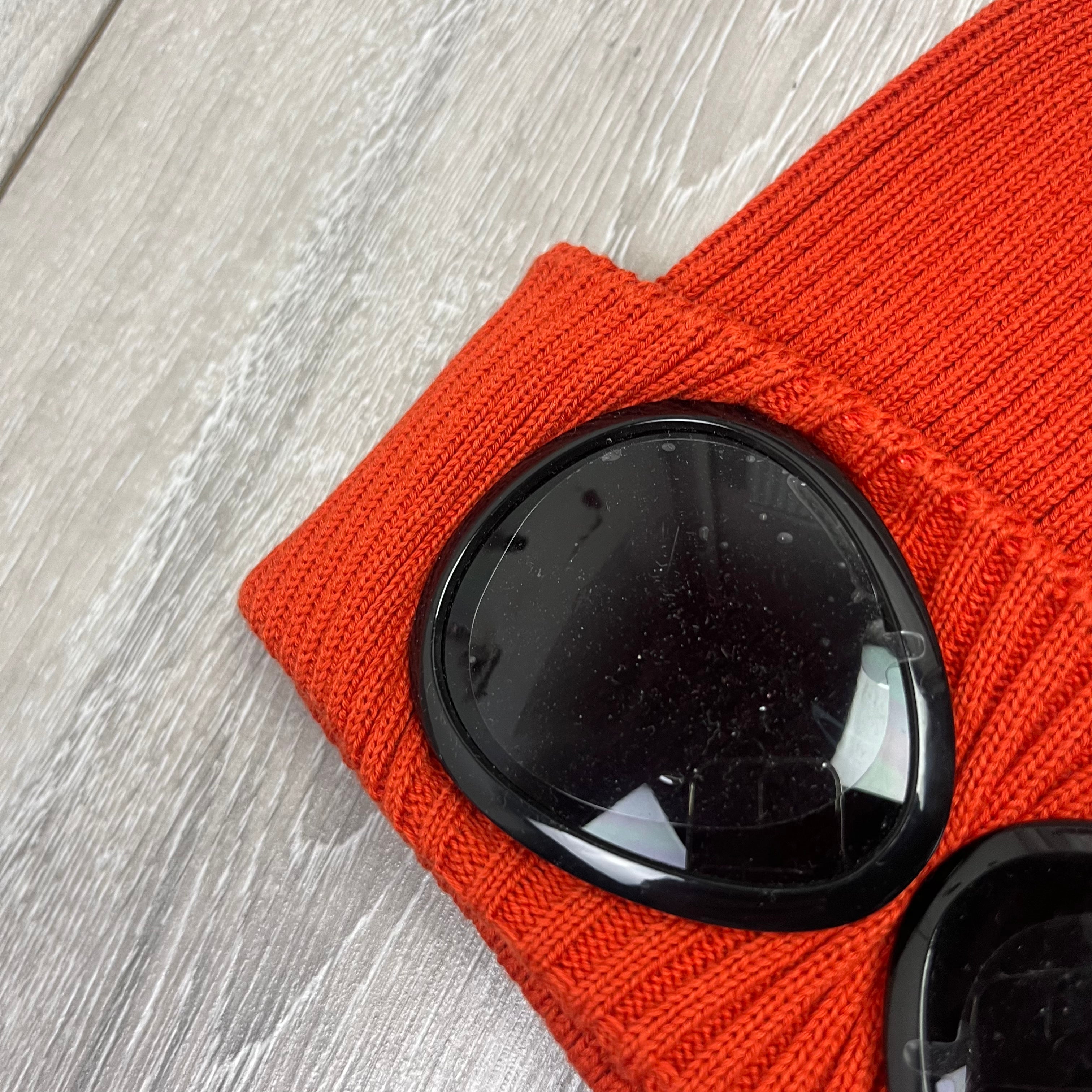 CP Company Goggle Beanie - Pumpkin Ironleague