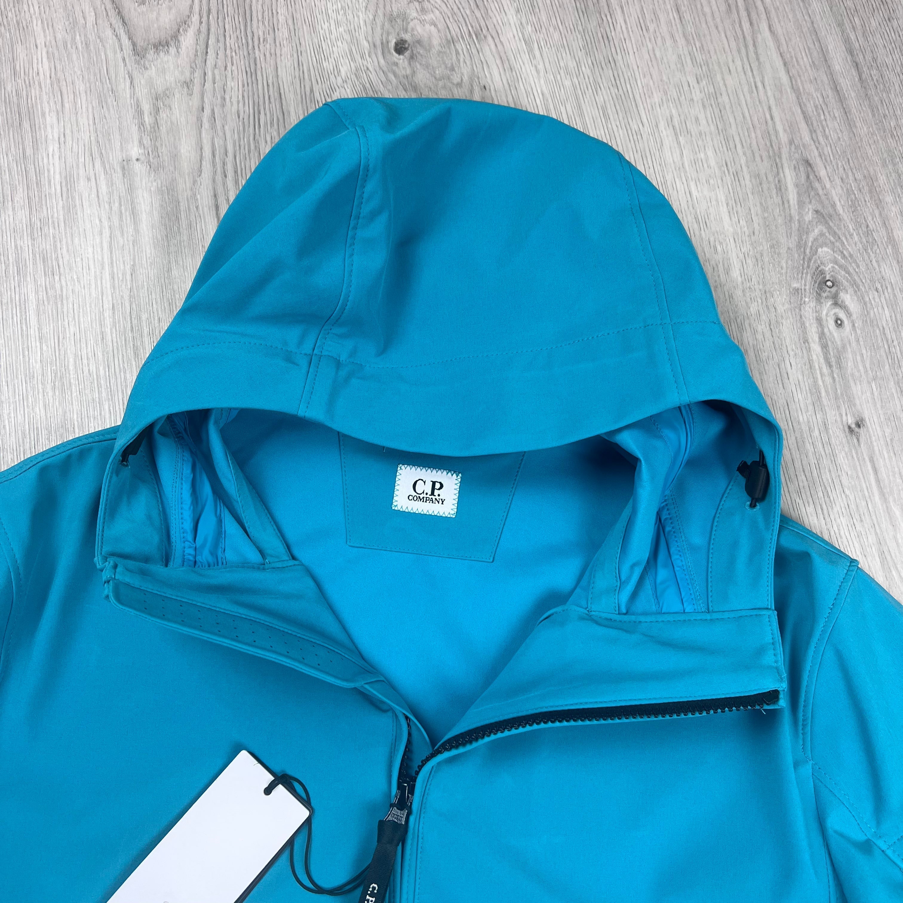 CP Company Shell Jacket - Tile Blue Ironleague