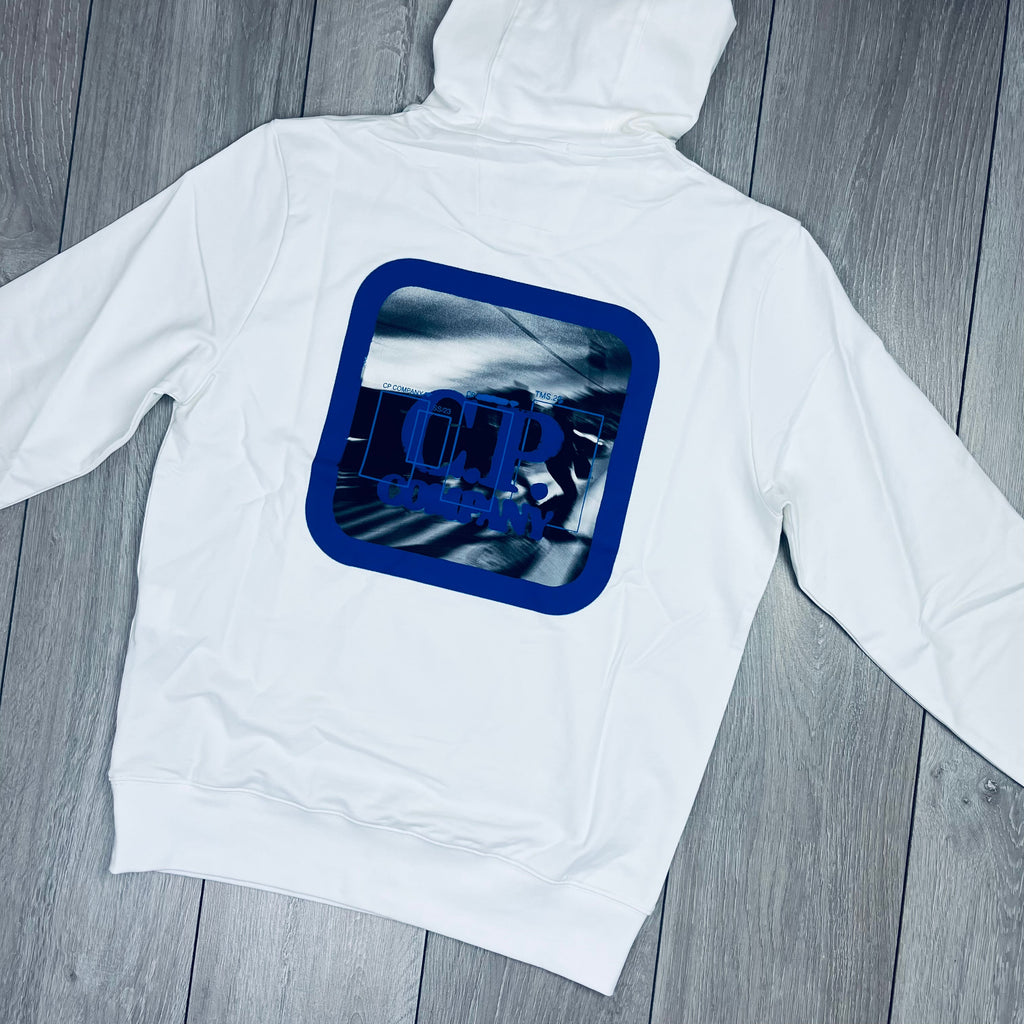CP Company Metropolis Hoodie - White Ironleague