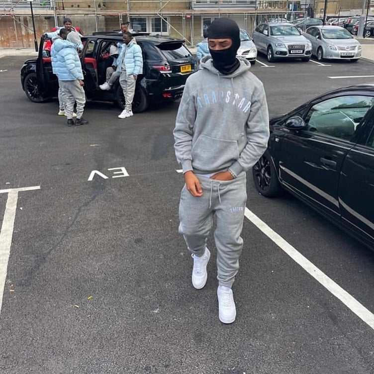 Trapstar Irongate Arch Chenille Set - Grey Ironleague