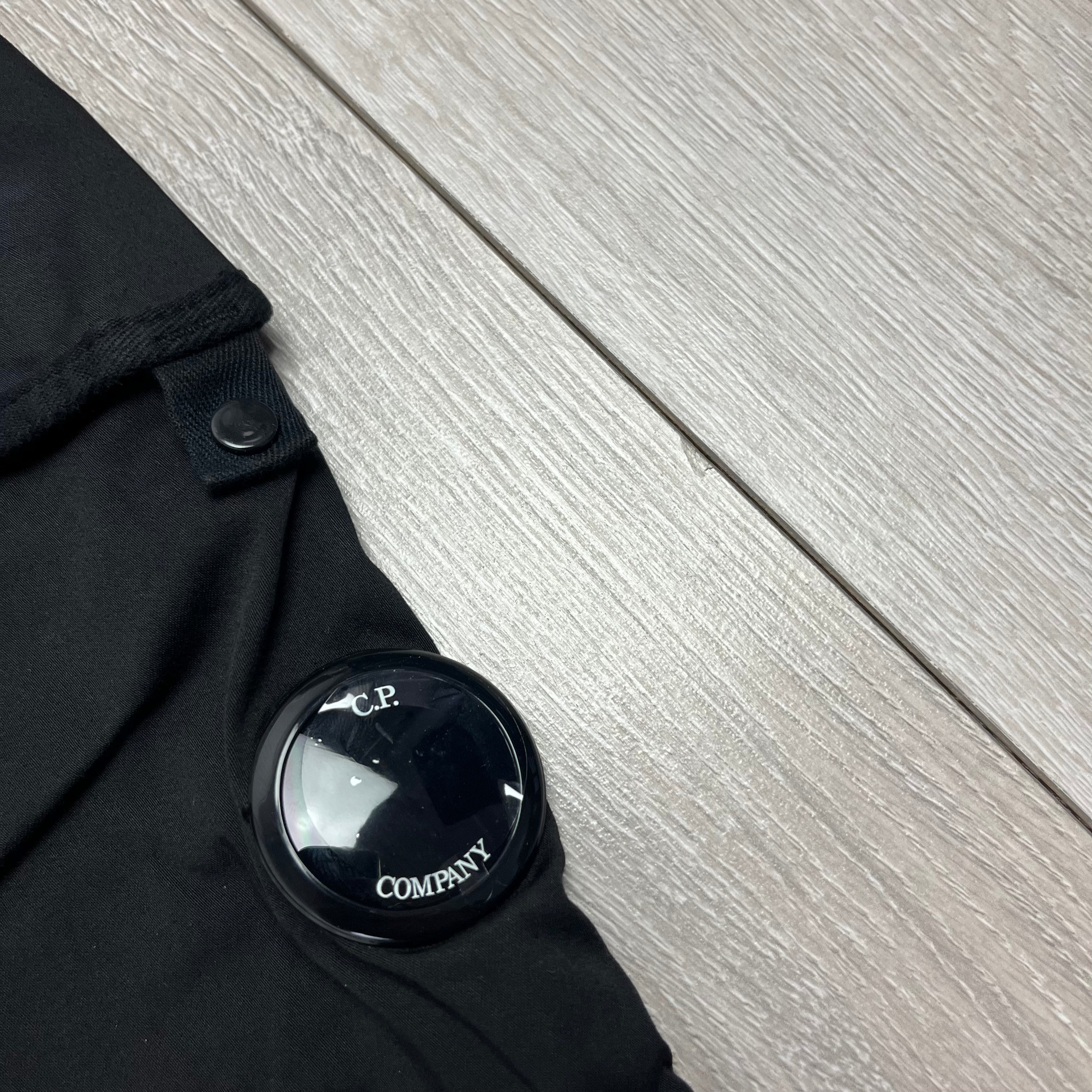 CP Company Cargo Trousers - Black Ironleague