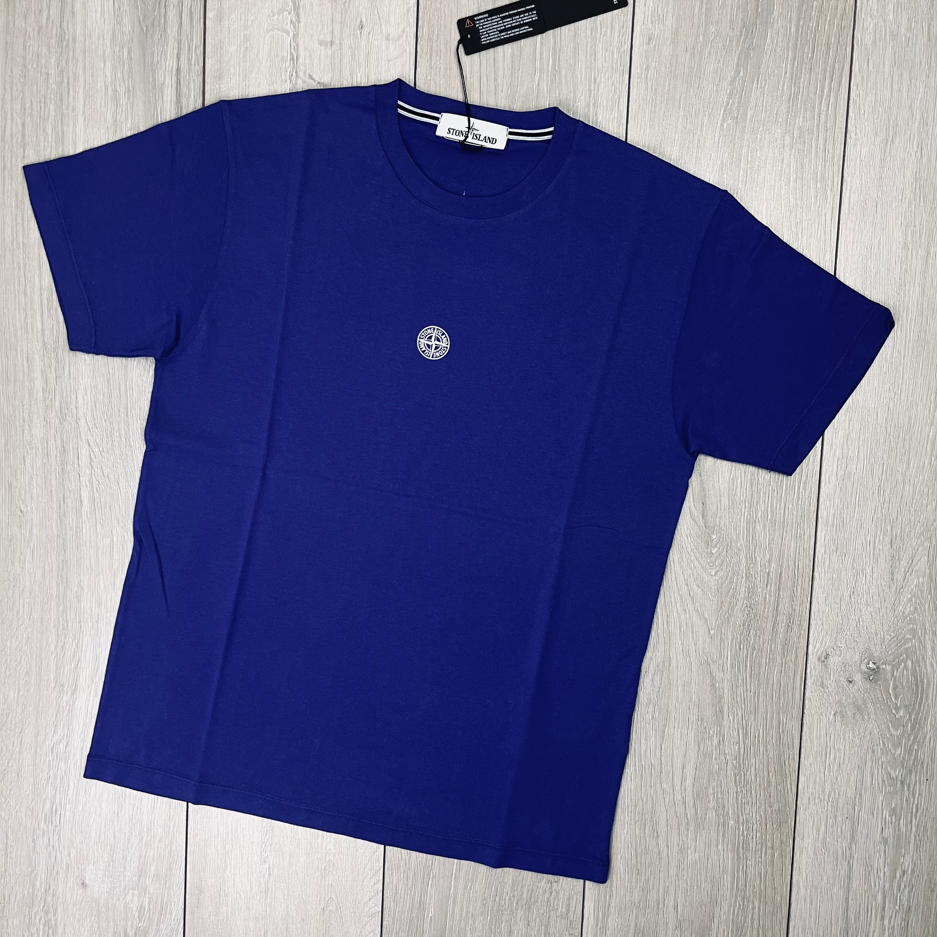 Stone Island Printed T-Shirt - Bluette Ironleague