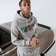 Trapstar Chenille Decoded Tracksuit - Black/Grey Ironleague