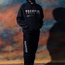 Trapstar Chenille Decoded 2.0 Tracksuit - Black/Grey Ironleague