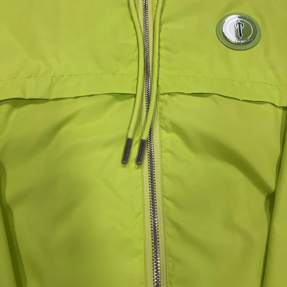 Trapstar Irongate T Windbreaker - Lime Ironleague
