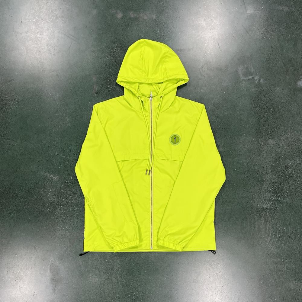 Trapstar Irongate T Windbreaker - Lime Ironleague