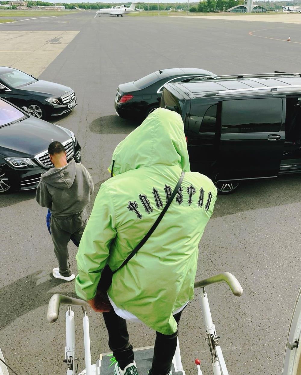 Trapstar Irongate T Windbreaker - Lime Ironleague
