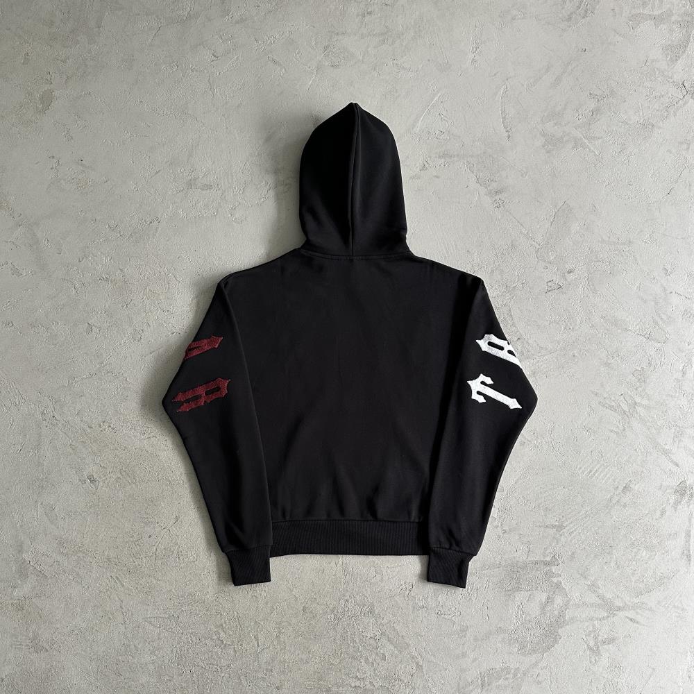 Trapstar Irongate Arch Chenille - Black/Red Ironleague