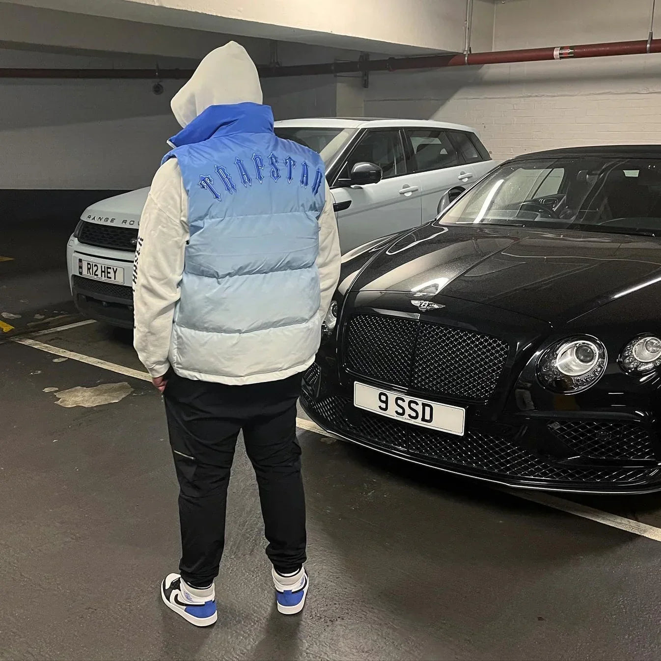 Trapstar Irongate Badge Gilet - Ice Blue Ironleague