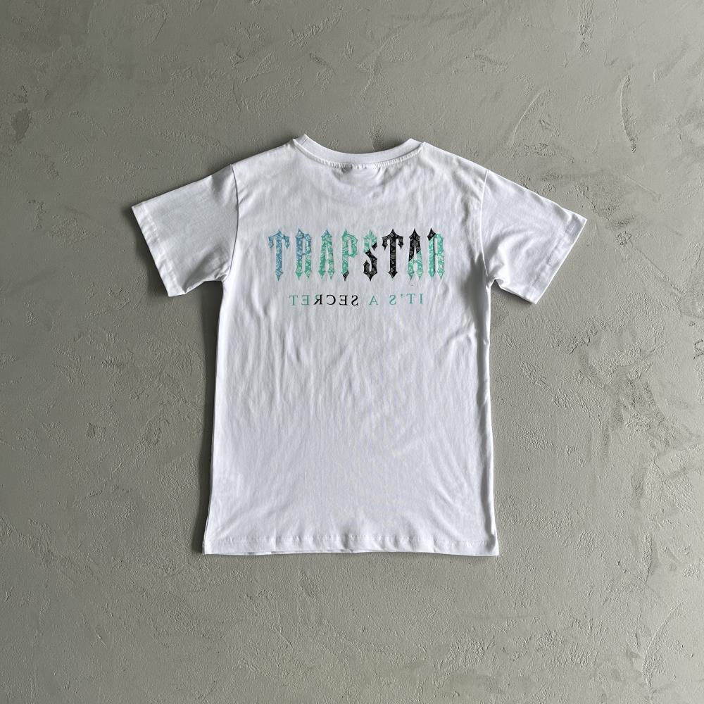 Trapstar Irongate Palsley T-Shirt - White Ironleague