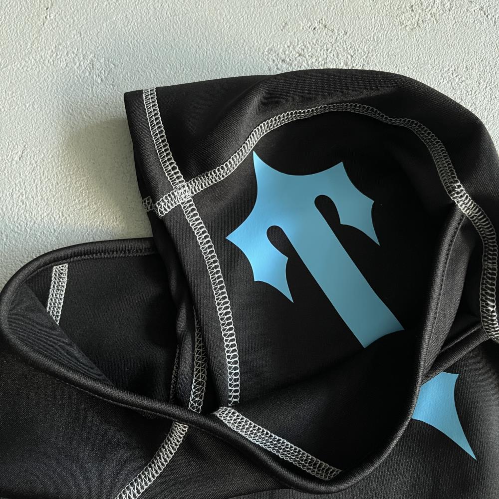 Trapstar Irongate T  Balaclava - Black/Blue Ironleague