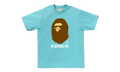 BAPE By Bathing Ape Tee Blue Sax 0ZXTEM002101O SAX