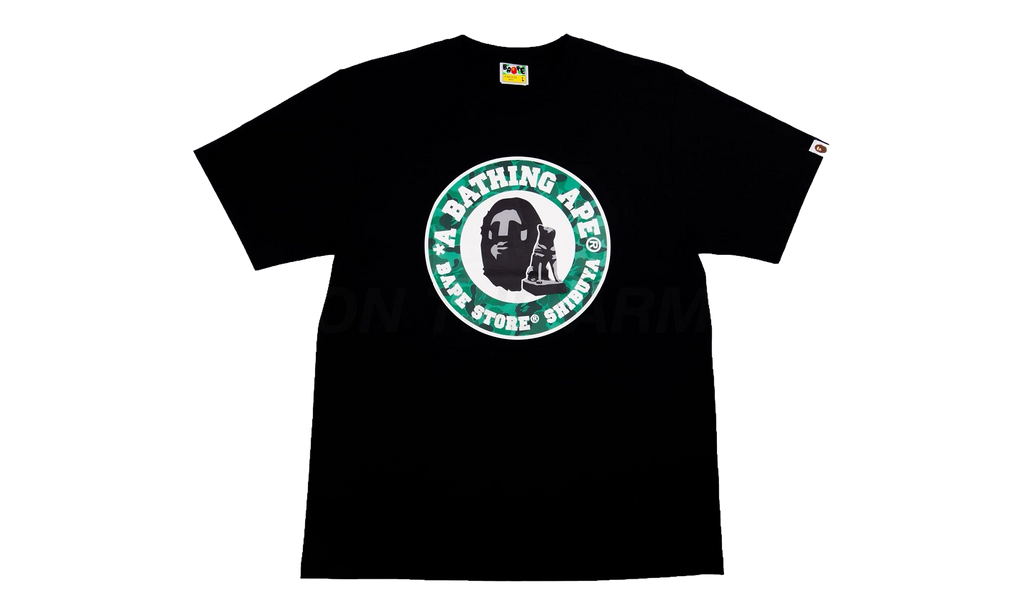 BAPE A Bathing Ape 'Shibuya' Tee Black RA 1094