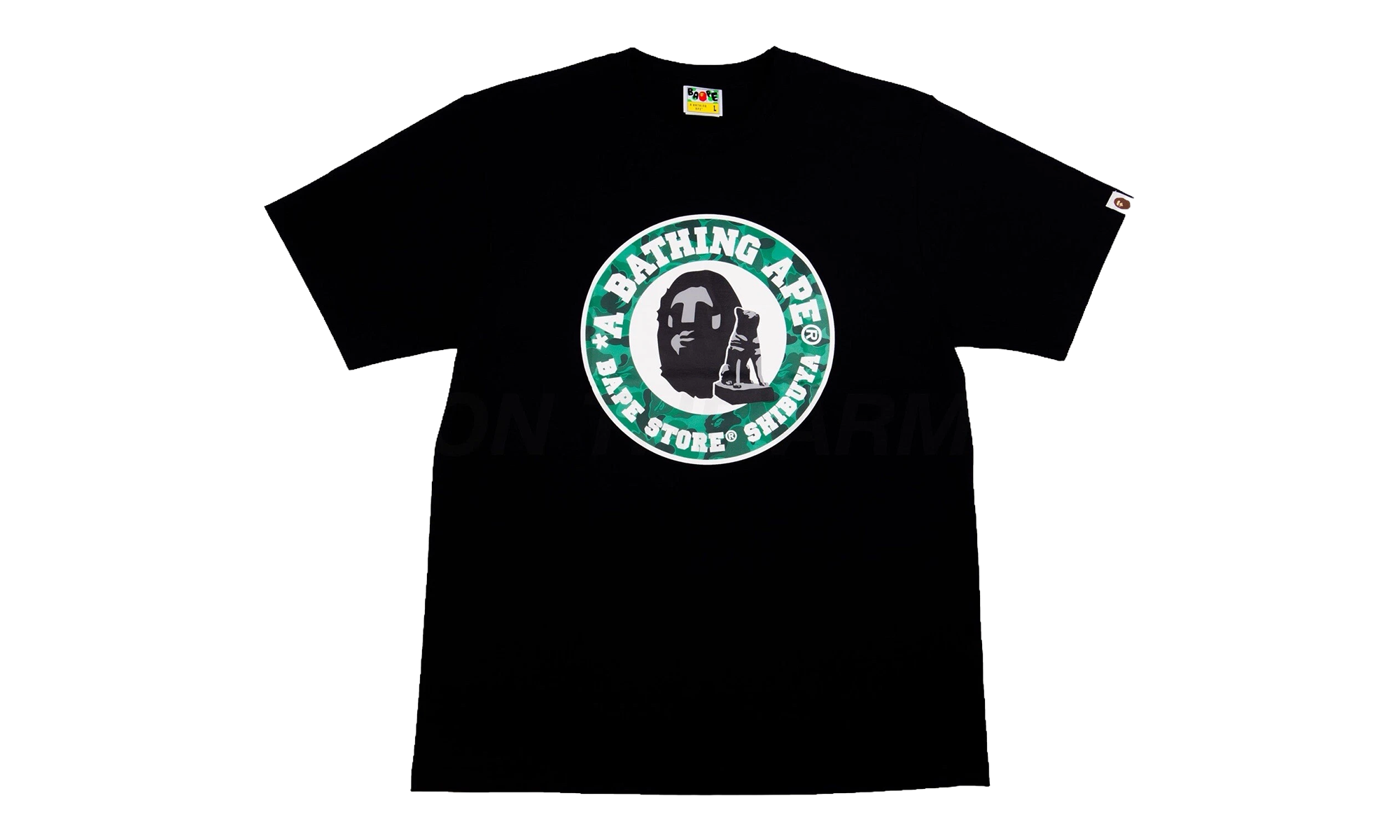 BAPE A Bathing Ape 'Shibuya' Tee Black RA 1094