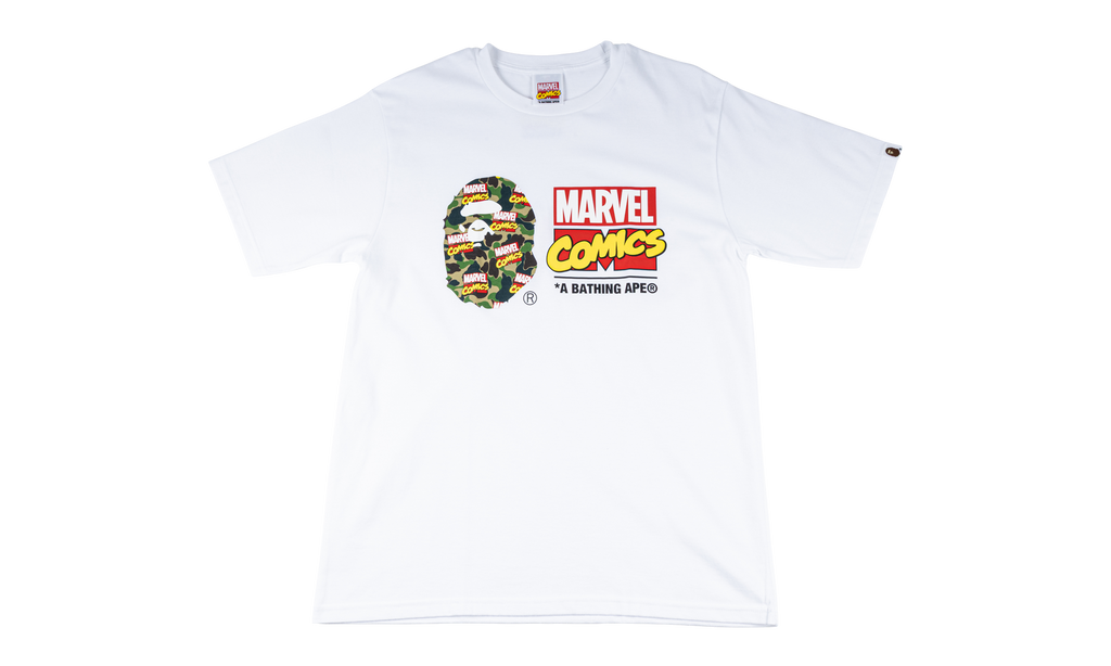 BAPE MARVEL COMICS GREEN CAMO BAPE024