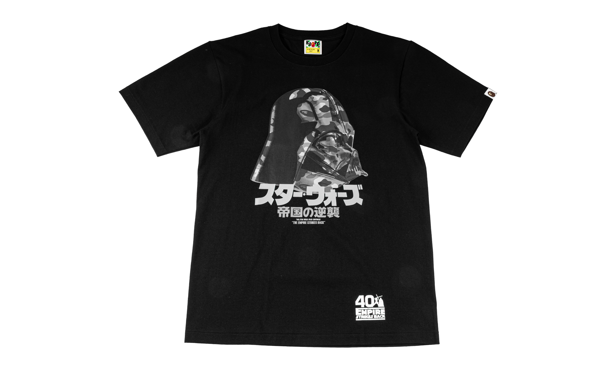 BAPE STAR WARS DARTH VADER SHIRT Black BAPE021