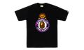 BAPE Camo Color Milo on Busy Works SS Tee Black/Purple Camo 0ZXTEMX00710Q BKS