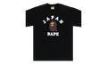 BAPE Japan College City Tee Black 1J22 110 013 BLAC