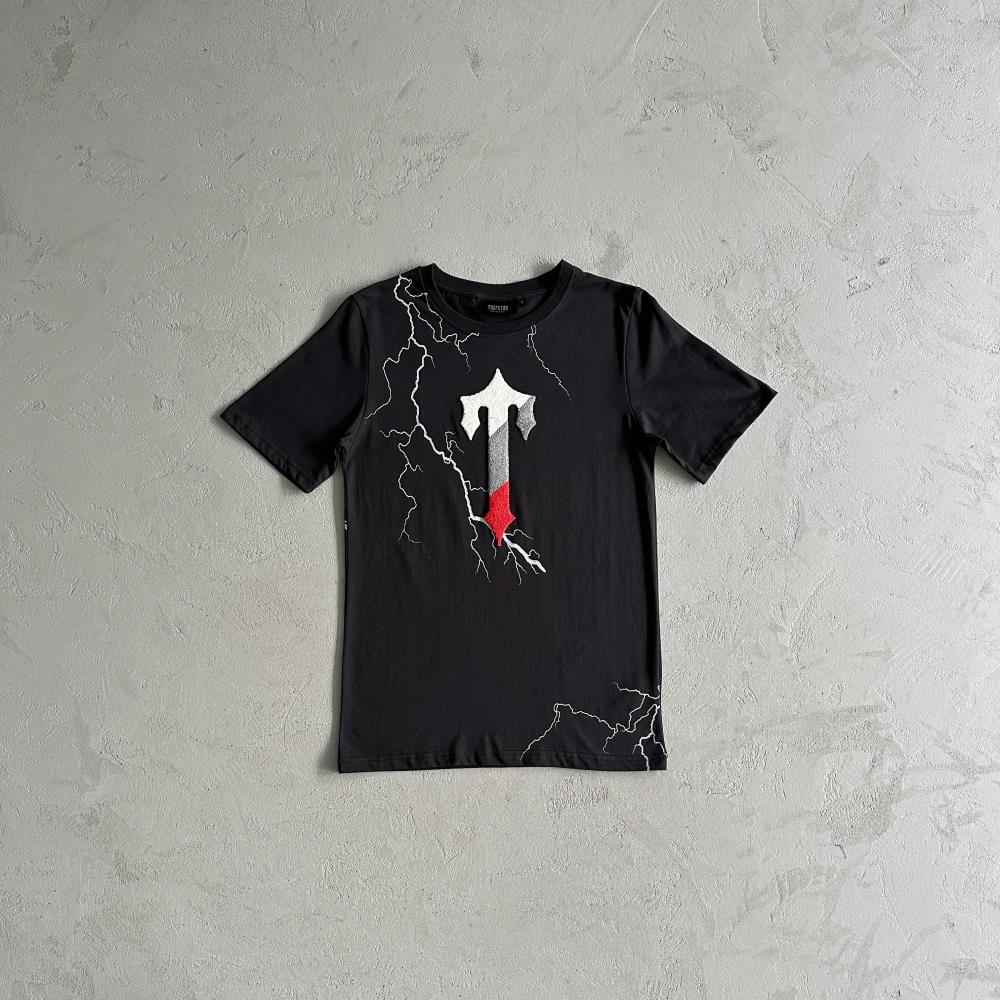 Trapstar Lightning Short Set - Red/Blue Ironleague