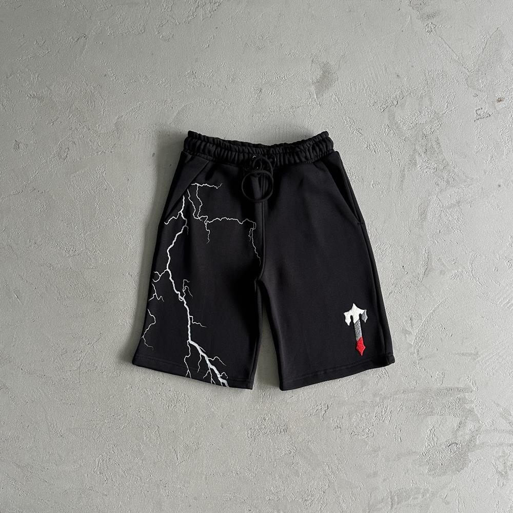 Trapstar Lightning Short Set - Red/Blue Ironleague