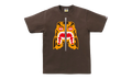 BAPE Tiger Shark Tee (Brown) Brown 1J80 110 005 BROWN